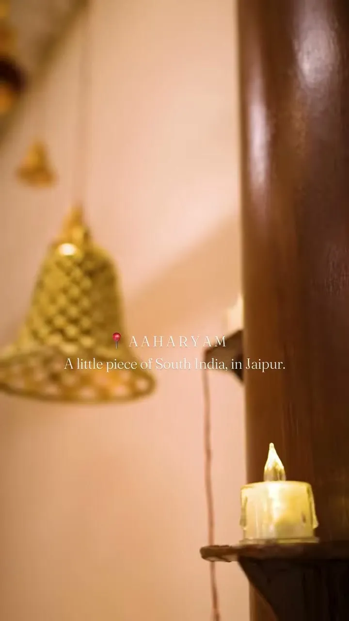 Bell and diya