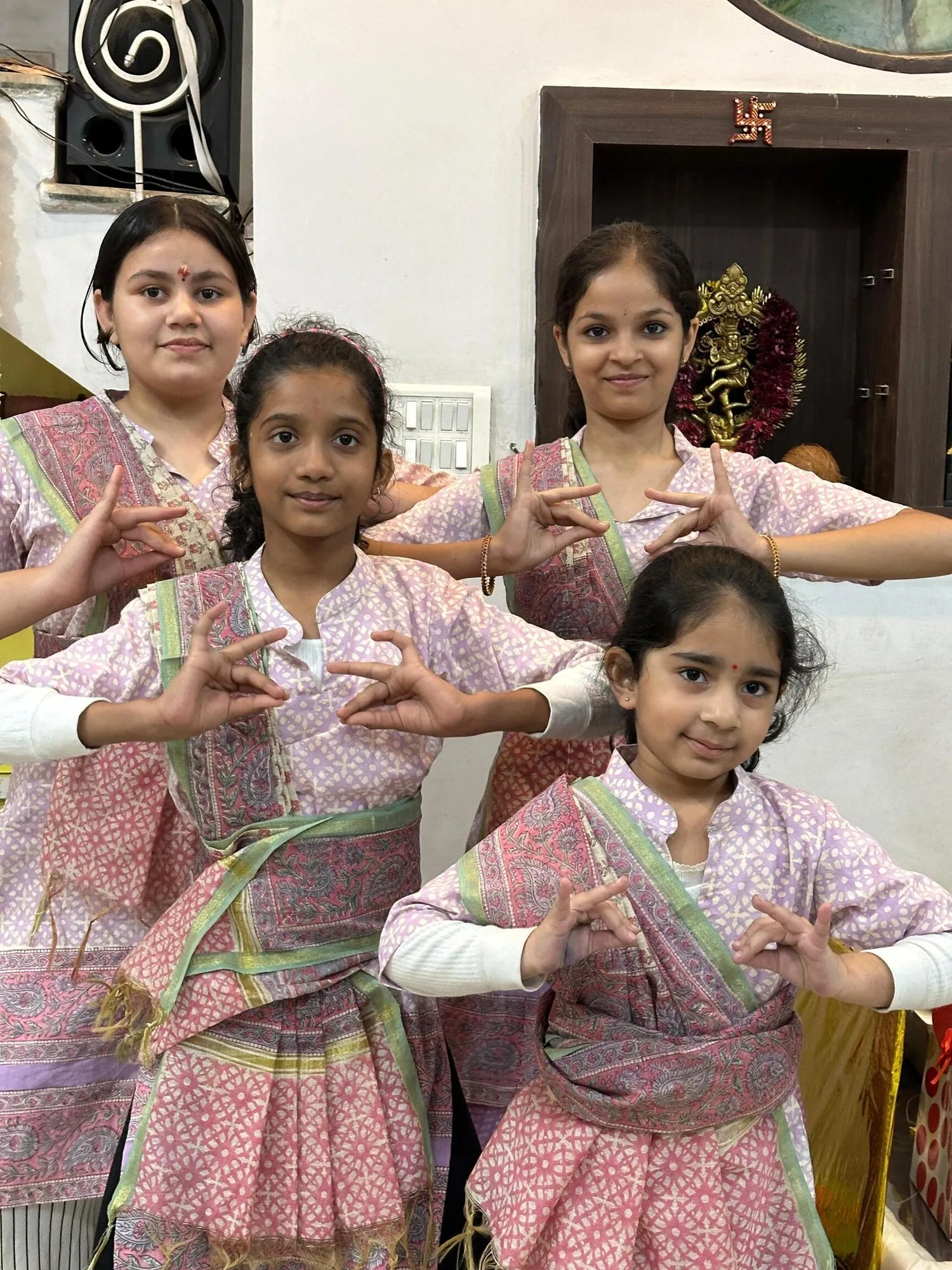 An Aaharyam student dancing